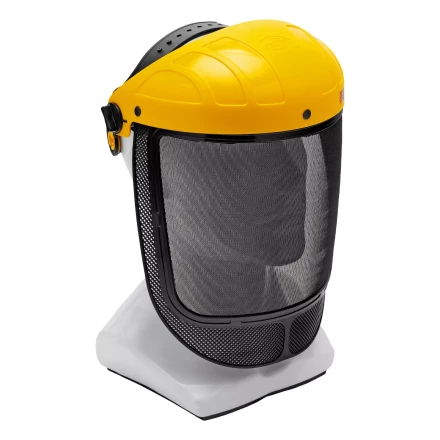 Щиток защитный лицевой с сеткой Denzel &quot;СВОНА&quot; НС-01 &quot;ЛЮКС&quot;, плавная регулировка храповик, 89196 купить в Нефтеюганске