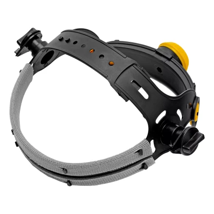 Щиток защитный лицевой с сеткой Denzel &quot;СВОНА&quot; НС-01 &quot;ЛЮКС&quot;, плавная регулировка храповик, 89196 купить в Нефтеюганске