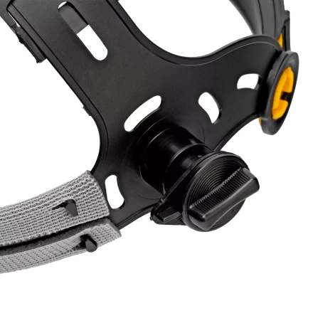 Щиток защитный лицевой с сеткой Denzel &quot;СВОНА&quot; НС-01 &quot;ЛЮКС&quot;, плавная регулировка храповик, 89196 купить в Нефтеюганске