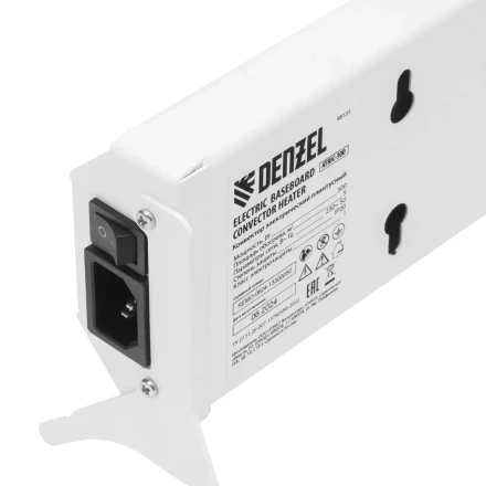 Конвектор электрический плинтусный Denzel ATRIC-300, 230 В, 300 Вт, ТЭН 98133 купить в Нефтеюганске