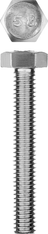 Болт ГОСТ 7798-70, M6 x 40 мм, 5 шт, кл. пр. 5.8, оцинкованный, ЗУБР 303086-06-040 купить в Нефтеюганске