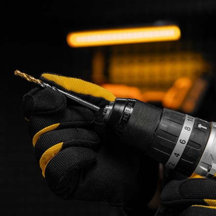 Сверло спиральное по металлу Denzel 5 x 86 мм, Р6М5, Golden Tip, 718233 купить в Нефтеюганске