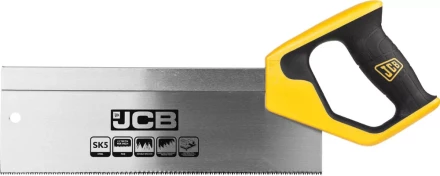 Пила JCB для стусла, полотно из стали SK5, 3-х гранные зубья, двухкомпонентная рукоятка, усиленный обушок, 300мм JSW001 купить в Нефтеюганске