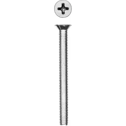 Винт DIN 965, M5 x 50 мм, 5 шт, кл. пр. 4.8, оцинкованный, ЗУБР 303116-05-050 купить в Нефтеюганске
