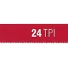 Полотно ЗУБР "МАСТЕР" по металлу 24 TPI  (шаг 1.0мм), Универсальное, 2шт 15853-24-2 купить в Нефтеюганске