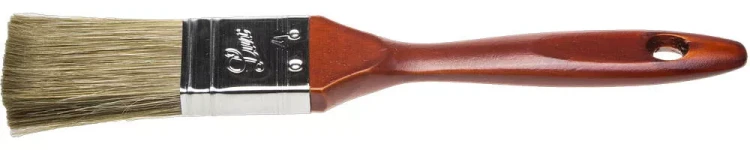 Кисть плоская STAYER "LASUR - LUX", деревянная ручка, смешанная щетина, 25мм 01051-025 купить в Нефтеюганске