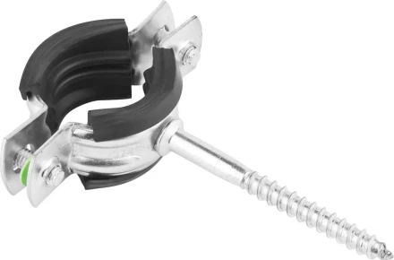 ЗУБР. Хомут трубный оцинкованный, с шурупом, 3/4&quot;, 1шт 37854-25-29-1 купить в Нефтеюганске