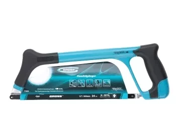 Ножовка по металлу GROSS PIRANHA 300 мм трехкомпонентная металлопластиковая рамка 77602 купить в Нефтеюганске