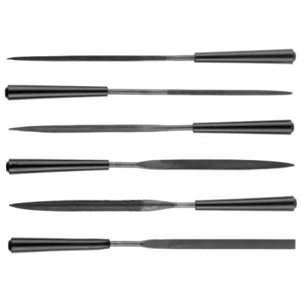 Набор STAYER &quot;MASTER&quot; Надфили, ручка из ПВХ, 100мм, 6шт 1603-10-H6_z01 купить в Нефтеюганске