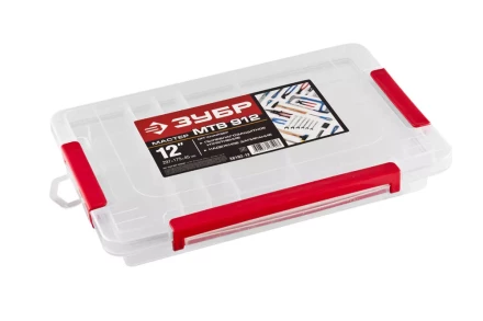 Органайзер ЗУБР &quot;МАСТЕР&quot; для крепежа и принадлежностей, 297х175х45мм (12&quot;) 38192-12 купить в Нефтеюганске