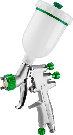 Краскопульт пневматический KRAFTOOL &quot;PRO&quot; Jeta 3000 mini, HVLP, c верхним бачком, 0,8мм 06561-0.8 купить в Нефтеюганске