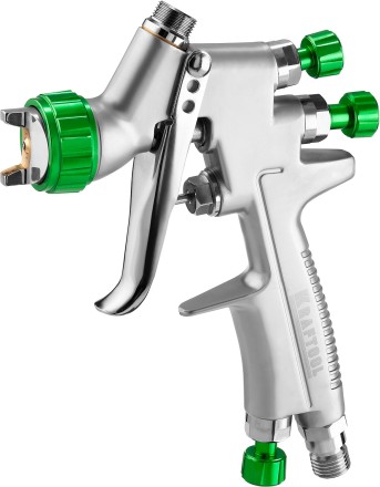 Краскопульт пневматический KRAFTOOL &quot;PRO&quot; Jeta 3000 mini, HVLP, c верхним бачком, 0,8мм 06561-0.8 купить в Нефтеюганске