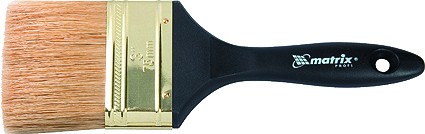 Кисть плоская &quot;Профи&quot; 1,5&quot; натуральная щетина пластмассовая ручка  MATRIX 83161 купить в Нефтеюганске