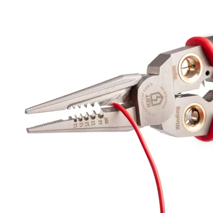 Мультитул-длинногубцы КВТ MT-03 (6 в 1) с функцией снятия изоляции и резки (102401) купить в Нефтеюганске