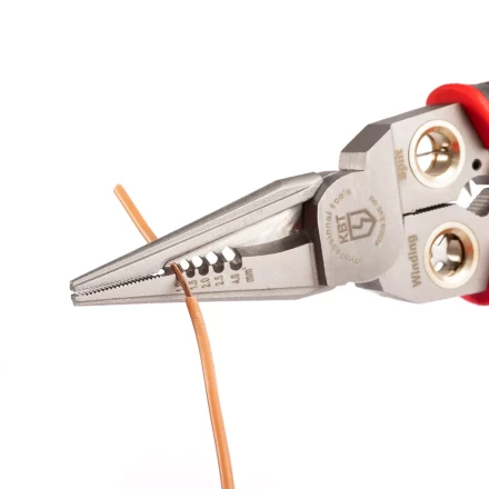 Мультитул-длинногубцы КВТ MT-03 (6 в 1) с функцией снятия изоляции и резки (102401) купить в Нефтеюганске