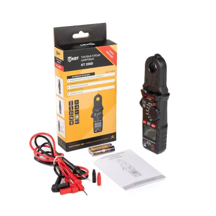Токоизмерительные клещи КВТ КТ 200D с True RMS (101563) купить в Нефтеюганске