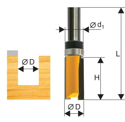 Фреза кромочная прямая ф158х26мм хв 8мм 10535 купить в Нефтеюганске