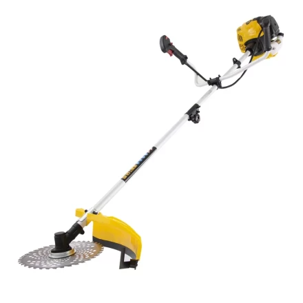 Триммер бензиновый DTL-52S, 52 см3, разъемная штанга, состоит из 2 частей Denzel 96266 купить в Нефтеюганске