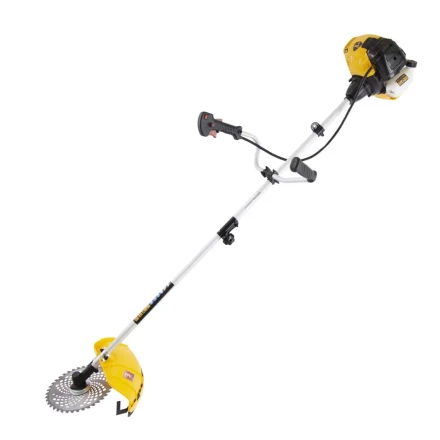 Триммер бензиновый DTL-52S, 52 см3, разъемная штанга, состоит из 2 частей Denzel 96266 купить в Нефтеюганске