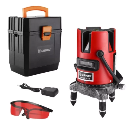Уровень лазерный DEKO DKLL02RB + case, 065-0276 купить в Нефтеюганске