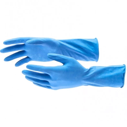 Перчатки хозяйственные латексные c хлопковым напылением S Elfe 67885 купить в Нефтеюганске