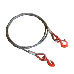 Буксир канатный TOR БТК 30,0 т 10,0 м опрессовка канат 24 мм (петля-петля) 1045562