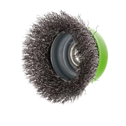 Щетка для УШМ, 65 мм, М14, &quot;чашка&quot;, витая проволока 0.3 мм Сибртех 746037 купить в Нефтеюганске