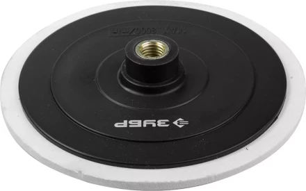 Тарелка опорная ЗУБР &quot;МАСТЕР&quot; пластиковая для полировальной машины на липучке, d 180 мм, М14 35785 купить в Нефтеюганске