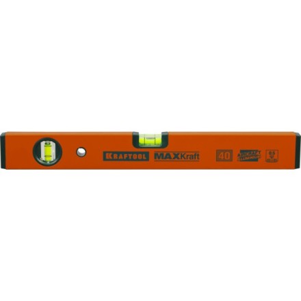 Уровень KRAFTOOL коробчатый усиленный, точность (0,5мм/м), 2 ампулы, 40 см 34577-040 купить в Нефтеюганске