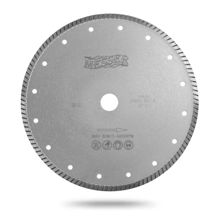 Алмазный турбо диск Messer B/L. Диаметр 180 мм. купить в Нефтеюганске