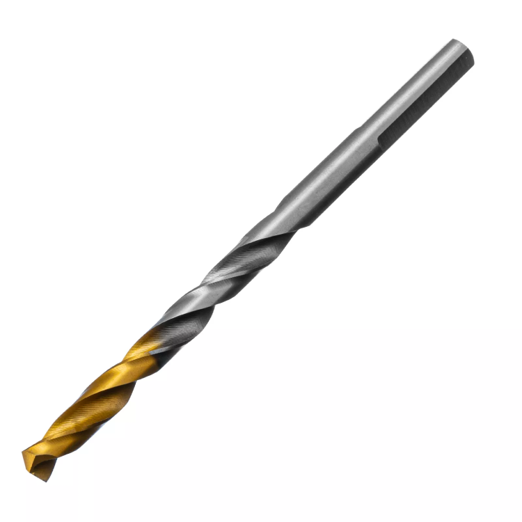 Сверло спиральное по металлу Denzel 5,5 x 93 мм, Р6М5, Golden Tip 718234 купить в Нефтеюганске