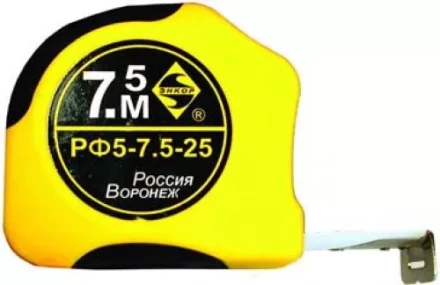 Рулетка 7,5м Велюр c 2-мя фиксаторами Энкор 10103 купить в Нефтеюганске