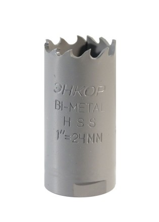 Коронка Bi-Metal Ф24 мм М3 Энкор 24124 купить в Нефтеюганске
