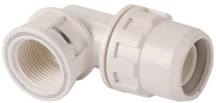 Муфта ЗУБР &quot;ШиреФит&quot; соединительная угловая 90°, &quot;штуцер с гайкой - внутренняя резьба&quot;, 32мм-1&quot; 51466-32-1 купить в Нефтеюганске