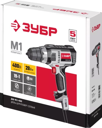 Дрель-шуруповерт сетевая ДШ-М1-400 серия МАСТЕР купить в Нефтеюганске