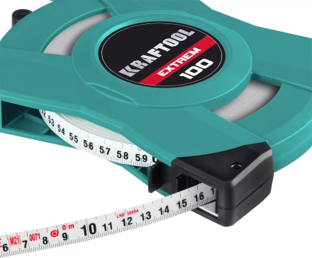 Мерная лента геодезическая со стальным нейлоновым полотном и х4 смоткой 34185-100 купить в Нефтеюганске