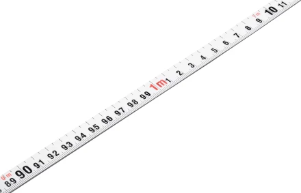 Мерная лента геодезическая со стальным нейлоновым полотном и х4 смоткой 34185-100 купить в Нефтеюганске