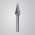 Зубр Твердосплавная борфреза M - конус с острым углом, 12 х 25 мм, угол 25° (28811-12-25) купить в Нефтеюганске
