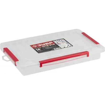 Органайзер ЗУБР &quot;МАСТЕР&quot; для крепежа и принадлежностей, 350х228х80мм (14&quot;) 38193-14 купить в Нефтеюганске