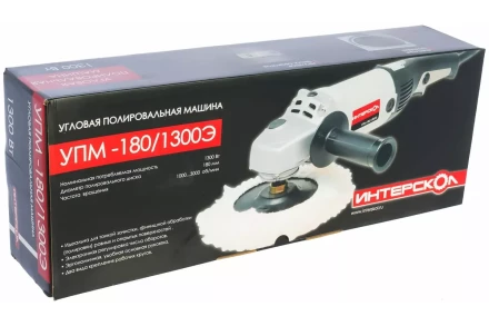 Полировальная шлифмашина Интерскол УПМ-180/1300Э купить в Нефтеюганске