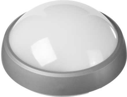 Светильник STAYER &quot;PROFI&quot; PROLight светодиодный, влагозащищенный IP65, пластиковый корпус, PC, влагозащищенный, круг, металлик, 4000К, 12(100Вт) 57362-100-S купить в Нефтеюганске
