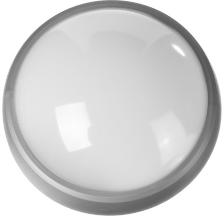 Светильник STAYER &quot;PROFI&quot; PROLight светодиодный, влагозащищенный IP65, пластиковый корпус, PC, влагозащищенный, круг, металлик, 4000К, 12(100Вт) 57362-100-S купить в Нефтеюганске
