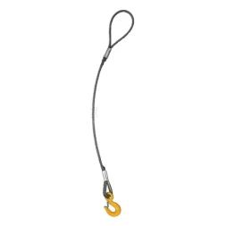Строп канатный одноветвевой 1СК 5 т L=7 м с кч din 7.0 т опрессовка