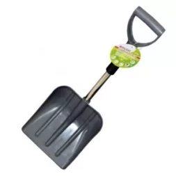 Лопата снеговая 275 х 320 мм алюм. телескоп. черенок 770-970мм морозост.пластик PALISAD 61500