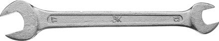 Ключ рожковый гаечный ЗУБР &quot;СТАНДАРТ&quot;, оцинкованный, 13х17мм 27115-13-17 купить в Нефтеюганске
