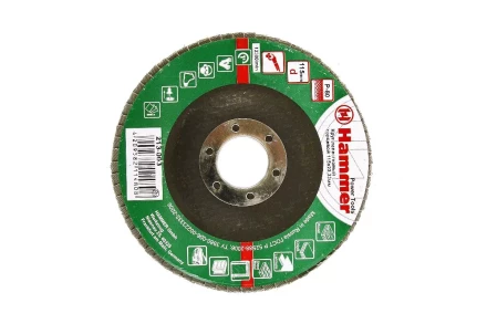 Круг Лепестковый Торцевой (КЛТ) HAMMER КЛТ 1 Ф115х22 Р80 213-003 купить в Нефтеюганске