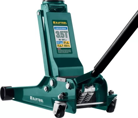 Домкрат гидравлический подкатной &quot;Universal&quot;, 3,5т, 95-552 мм, KRAFTOOL 43454-3.5 43454-3.5 купить в Нефтеюганске