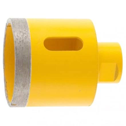 Сверло алмазное по керамограниту 60мм мокрое резание М14 DENZEL 72691 купить в Нефтеюганске