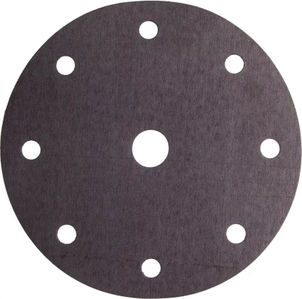 Круг шлифовальный URAGAN &quot;Универсальный водостойкий с покрытием стеарата цинка&quot; на липучке, 9 отв., P320, 150мм, 50шт 907-44114-320-50 купить в Нефтеюганске