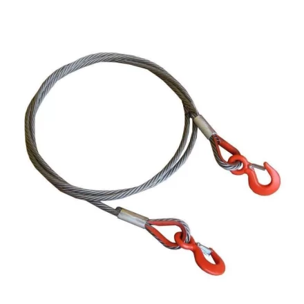 Буксир канатный TOR БТК 30,0 т 4,0 м опрессовка (крюк-крюк) 1020684 купить в Нефтеюганске